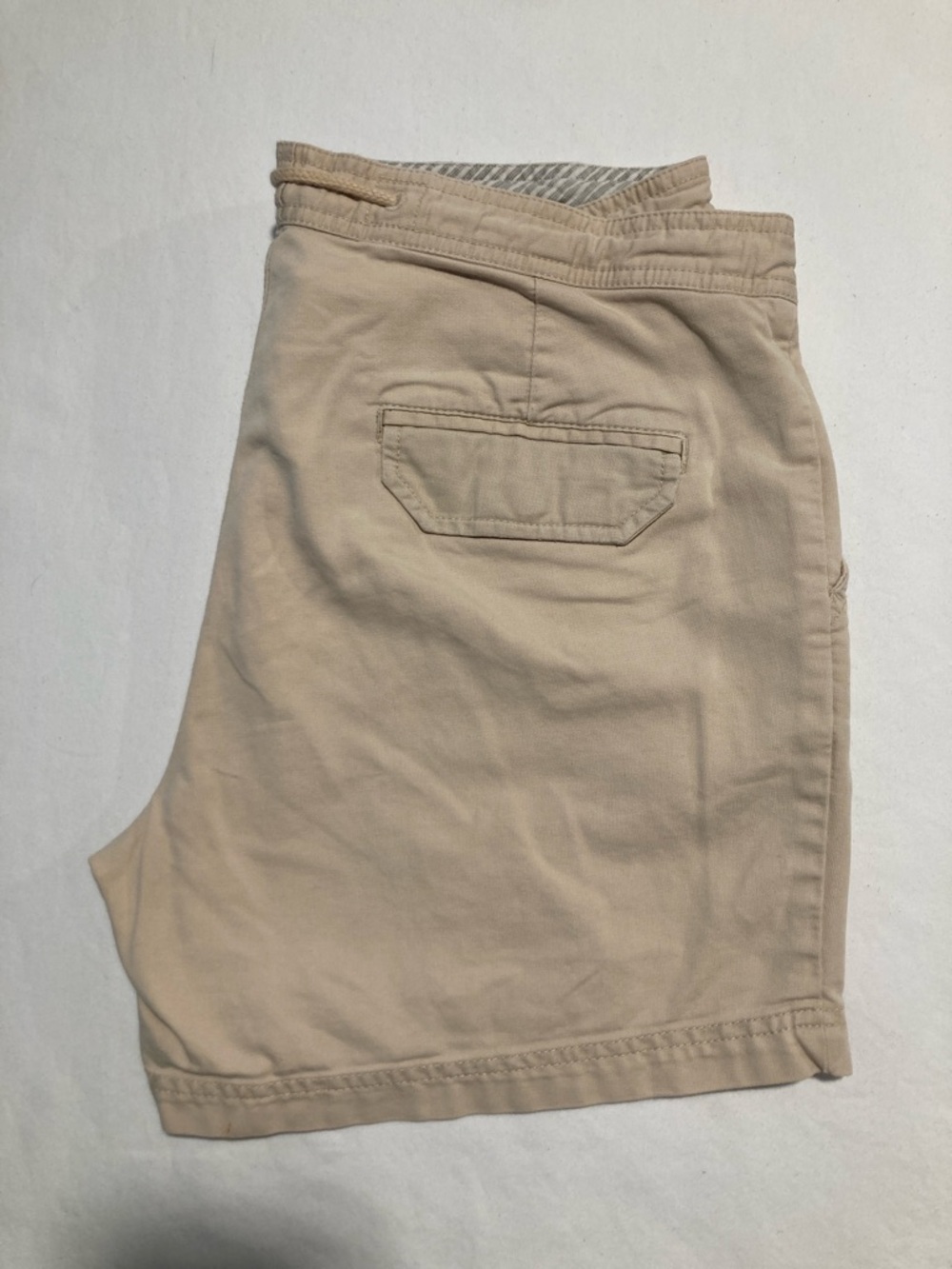 Alpine Women's Beige Drawstring Shorts 100% cotton (128)